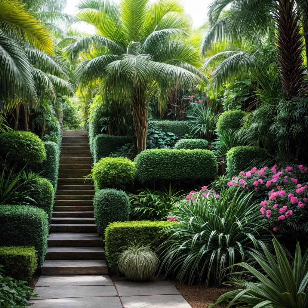 jardim exotico caminho secreto plantas