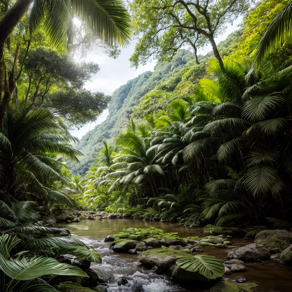 botanistas explorando floresta tropical
