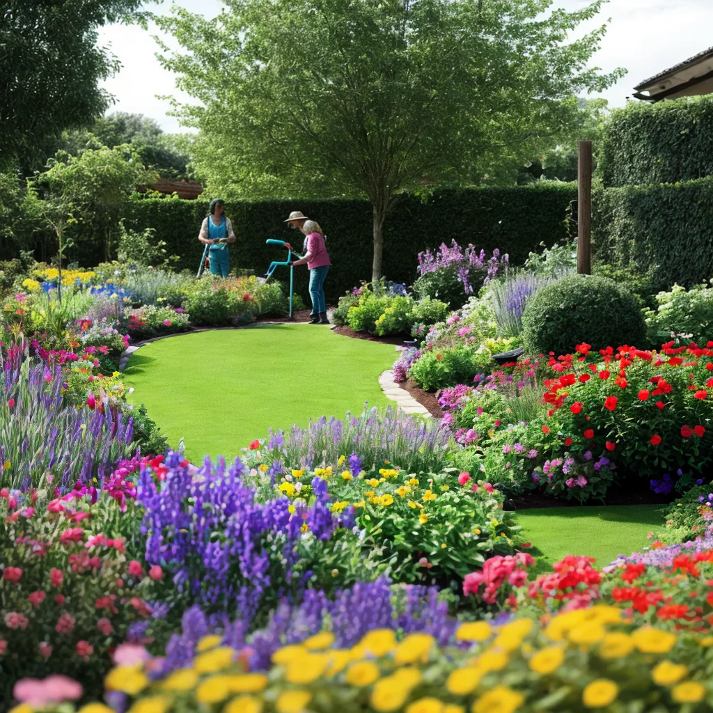jardim colorido mulheres diversas jardinagem jardim colorido mulheres diversas jardinagem