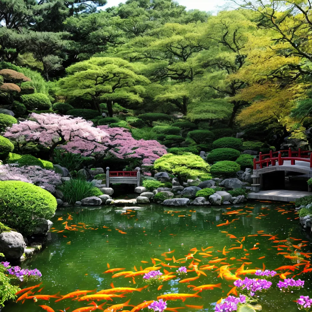 jardim chines arvore cerejeira estatua jardim chines arvore cerejeira estatua