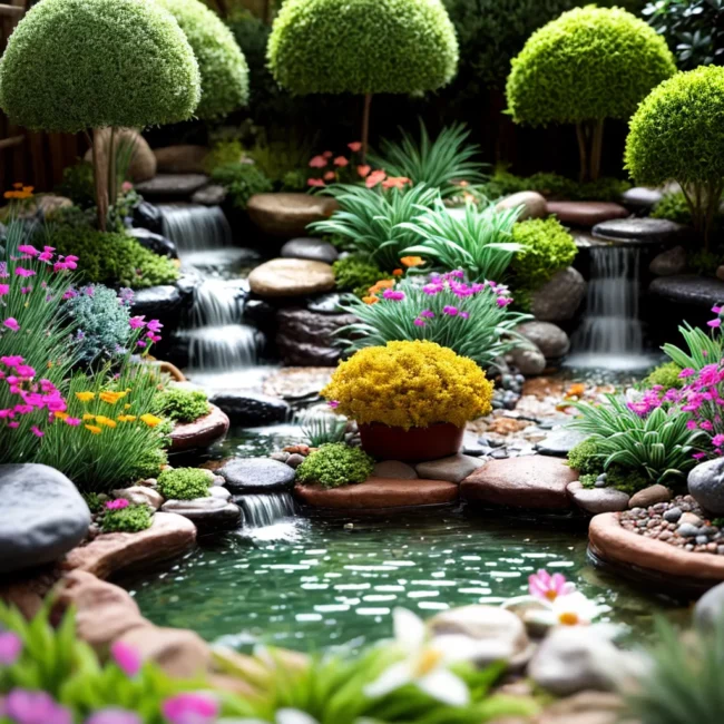 jardim miniatura encantador terracota jardim miniatura encantador terracota
