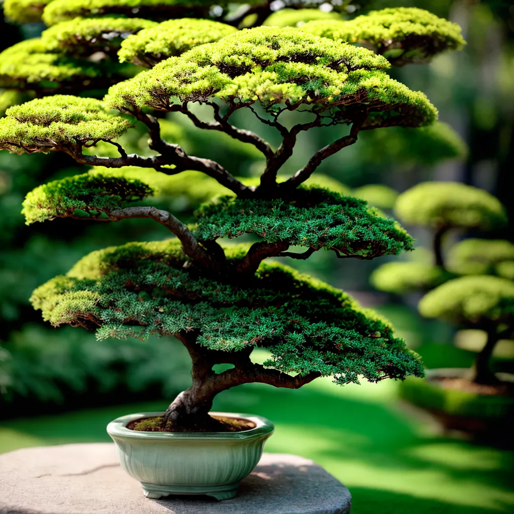 bonsai arvore miniatura arte