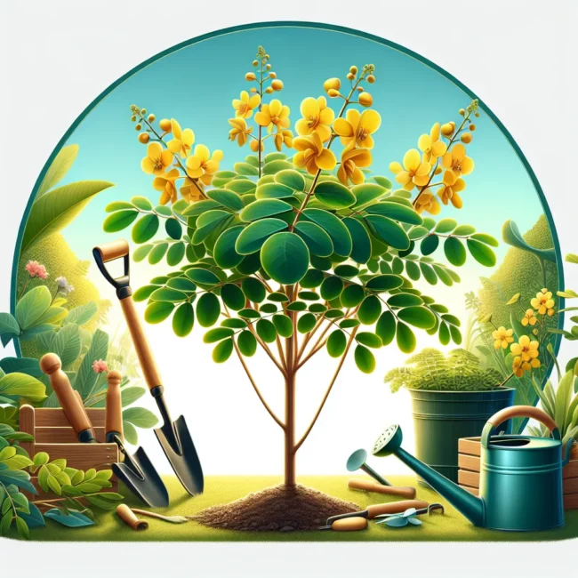 ilustracao cassia baiana jardim ferramentas plantio