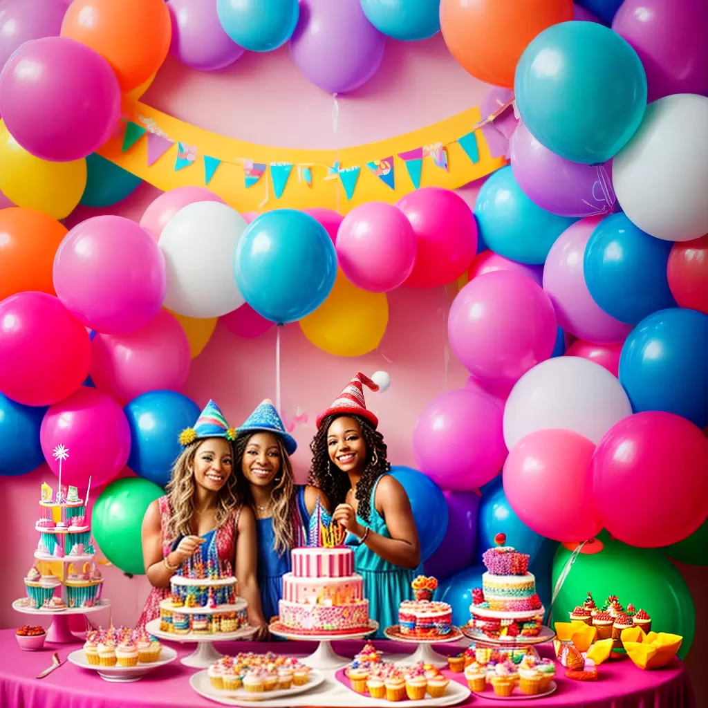 Festa Color Festa personalizada: Como envolver os convidados na decoração