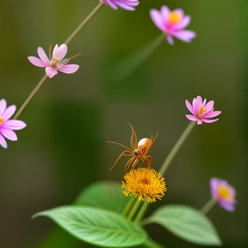 MIMETISMO Florido: As Aranhas-Flor (Misumena vatia)