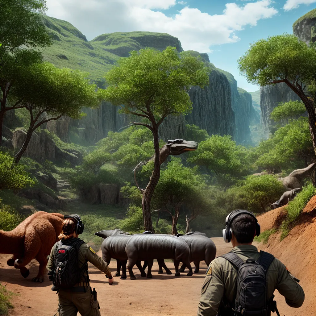 CAMINHANDO com dinossauros: realidade virtual e paleontologia
