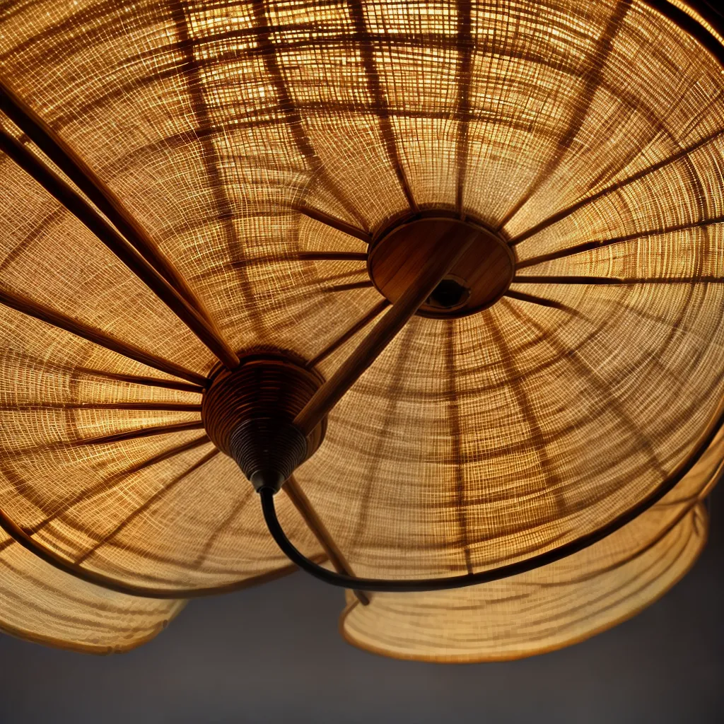 Artesanato em Bambu Fazendo Abajures e Luminárias