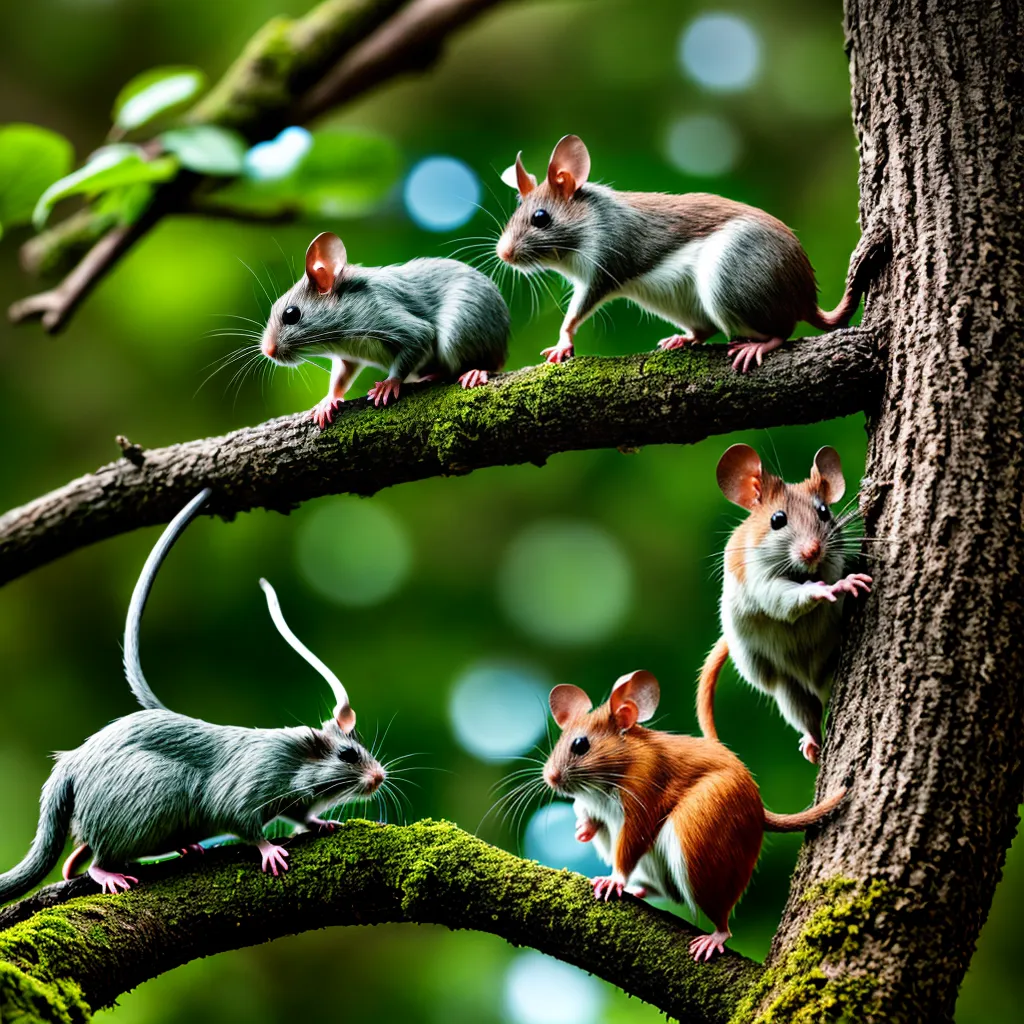 Ratos arborícolas: rato-espinhoso (Acomys spp.) e rato-preguiça (gênero ...