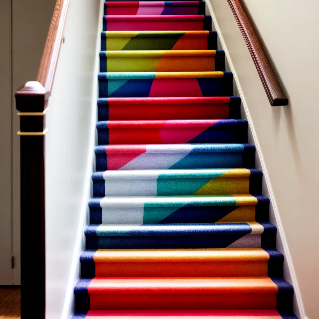 Como usar adesivos decorativos em uma escada
