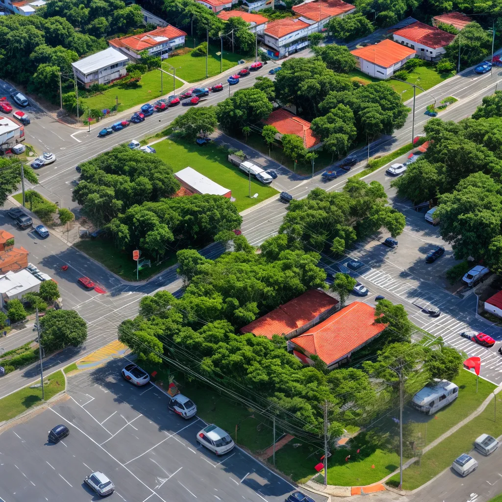 caminhada arborizada bicicletas onibus sustentavel