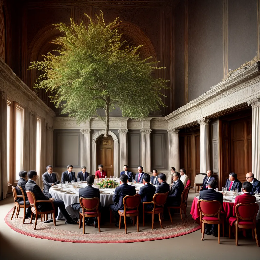 mesa diplomatica discussao globalizacao