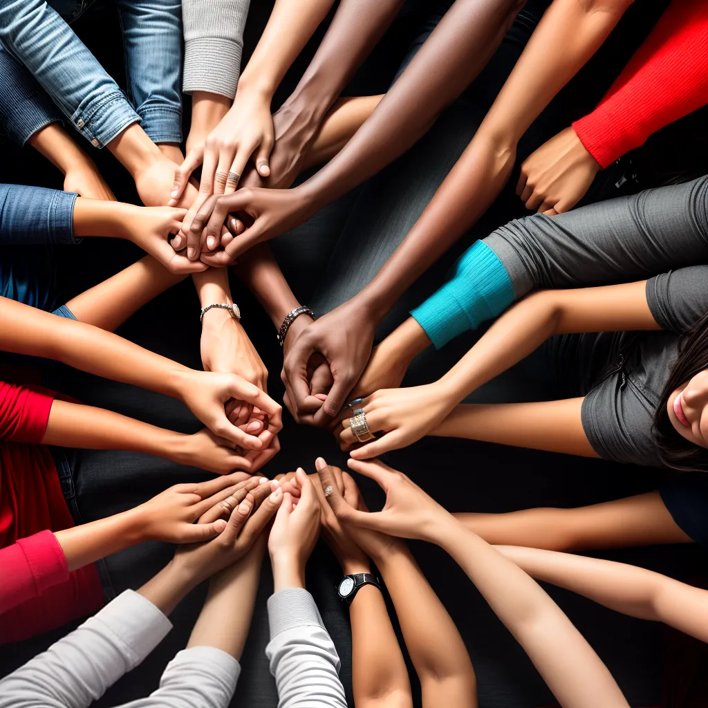 diversidade uniao circulo solidariedade