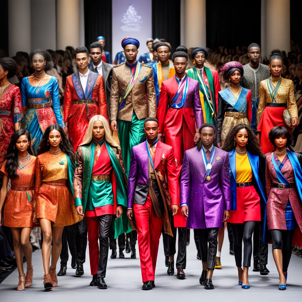 passarela moda diversidade paises bandeiras
