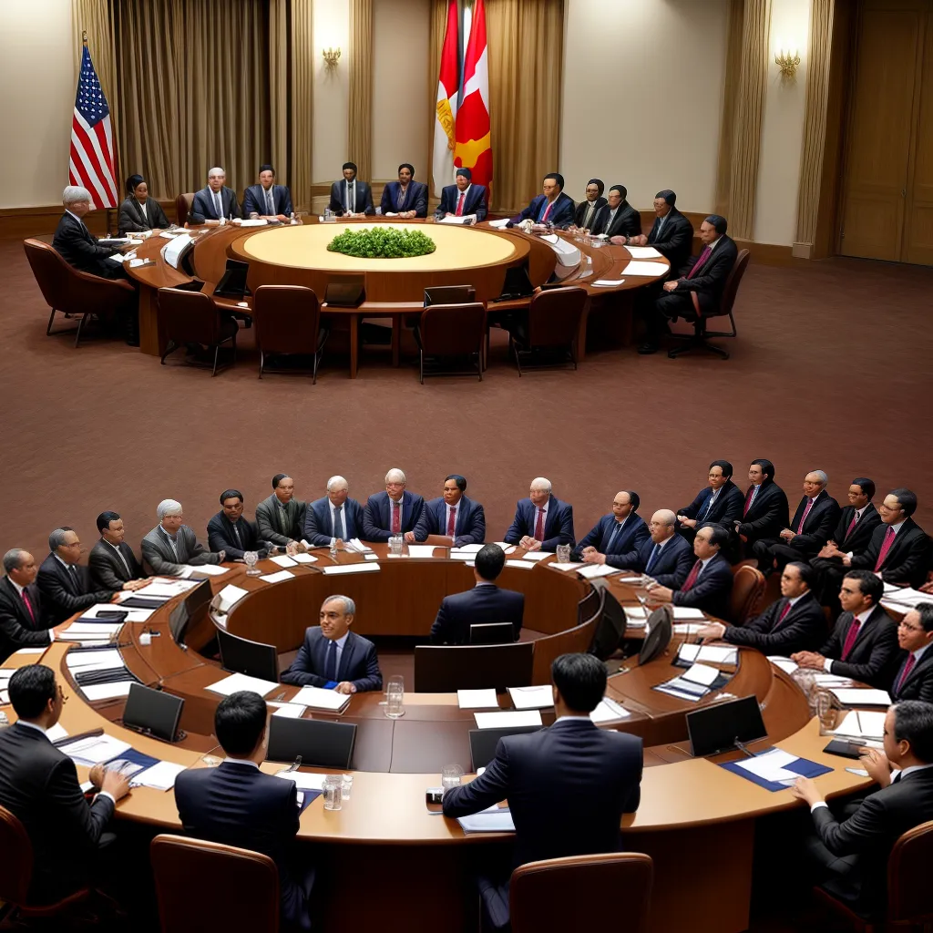 diplomacia dialogo diversidade mesa bandeiras