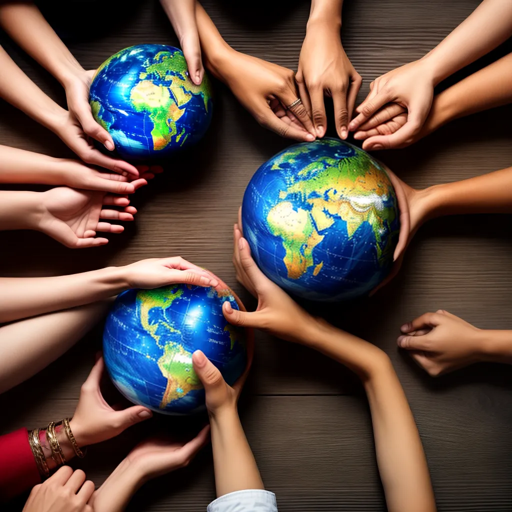 maos unidas globo migrantes