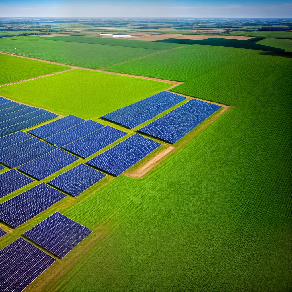 energia solar painel campo azul energia solar painel campo azul