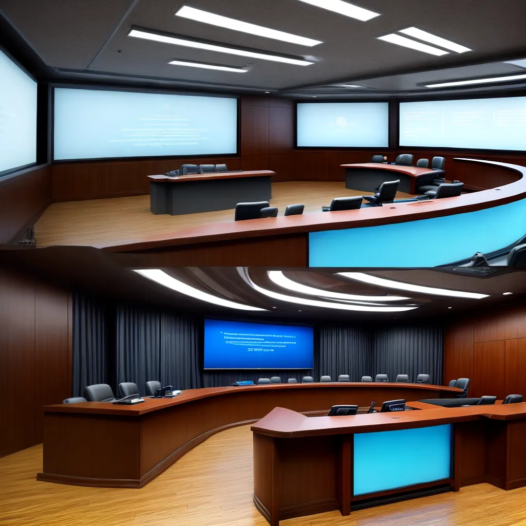 tribunal futurista inteligencia artificial