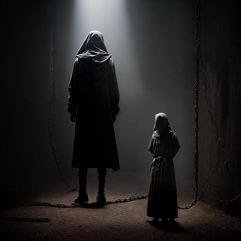 justica sombria figura solitaria correntes