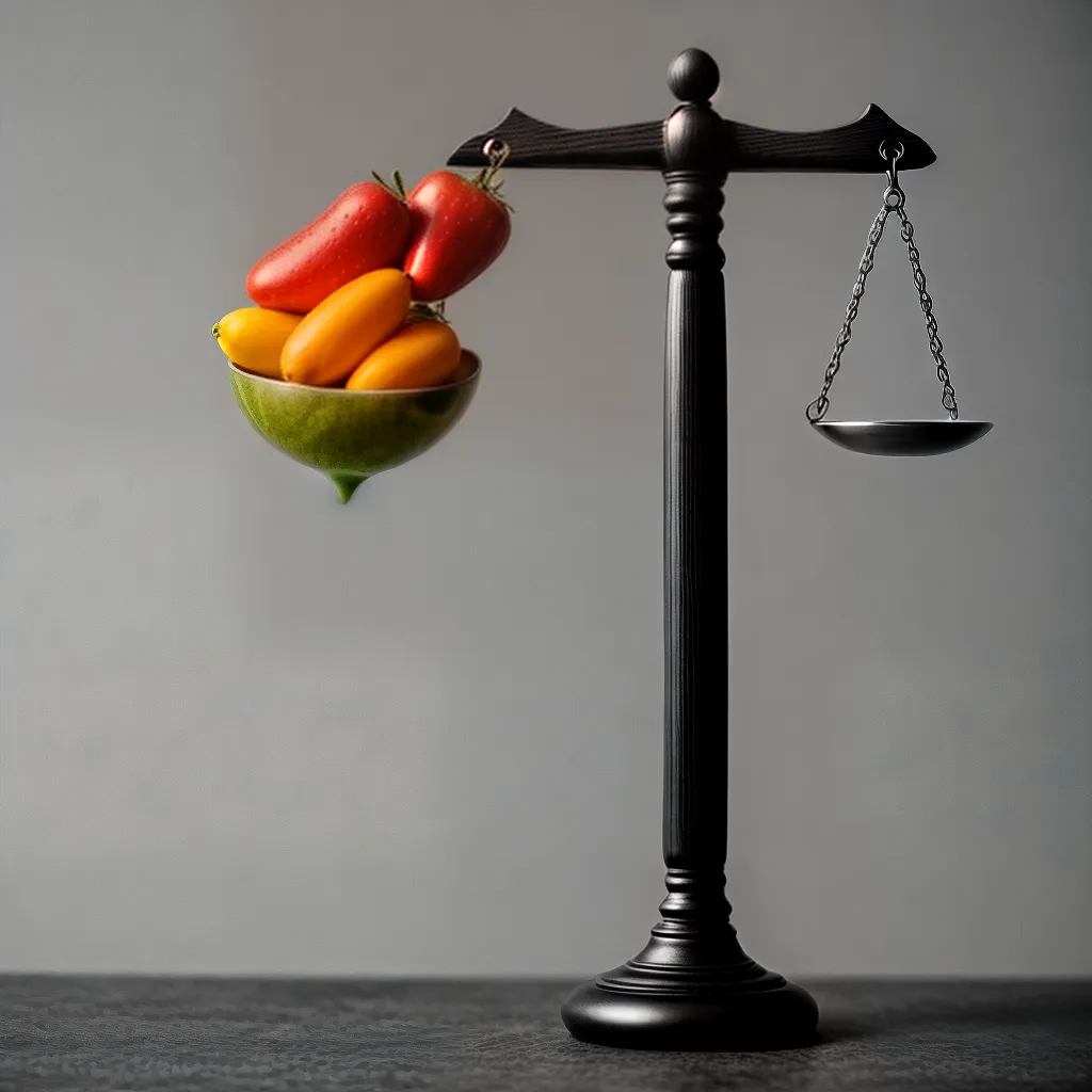 justica fome equilibrio