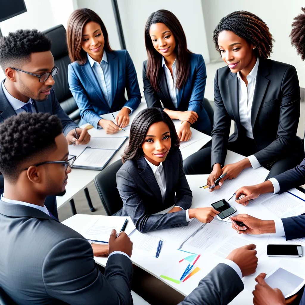 reuniao profissionais diversos colaboracao