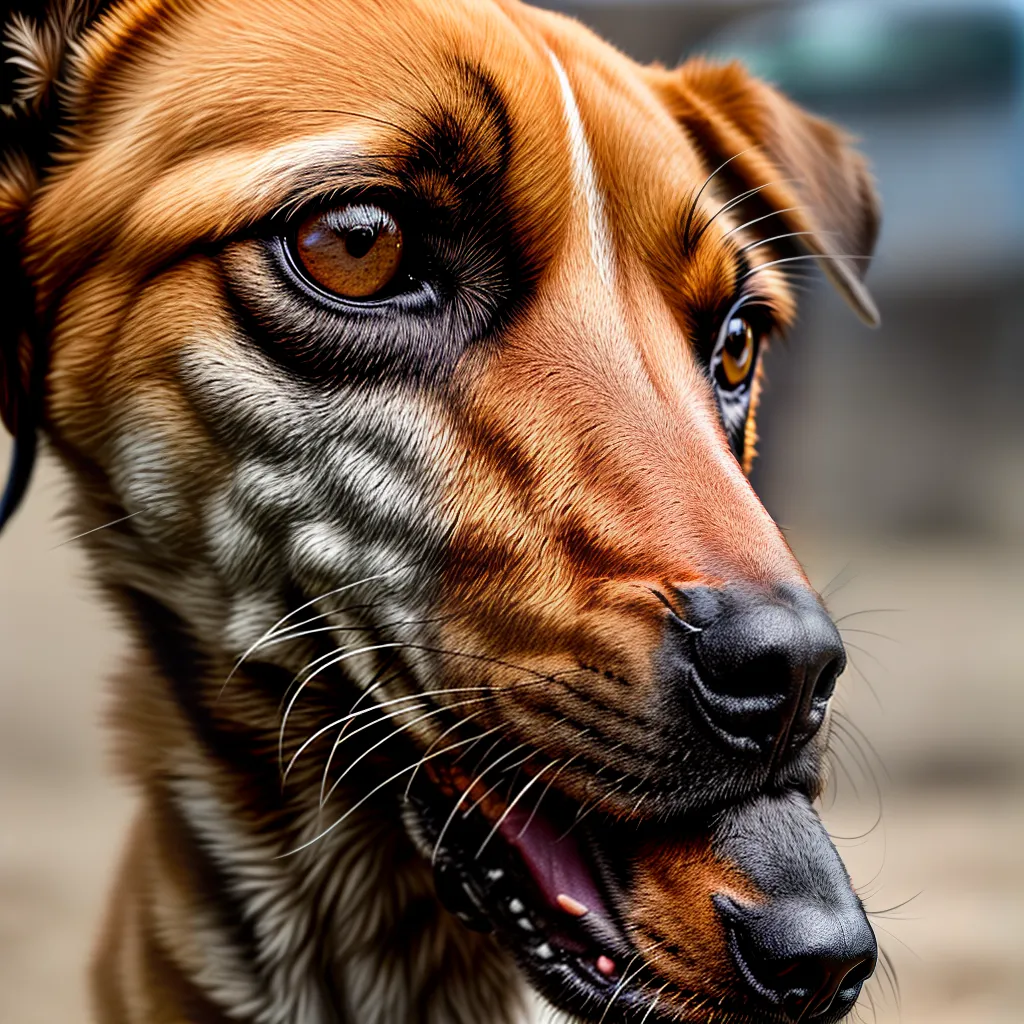 cachorro olhos soulful bem cuidado