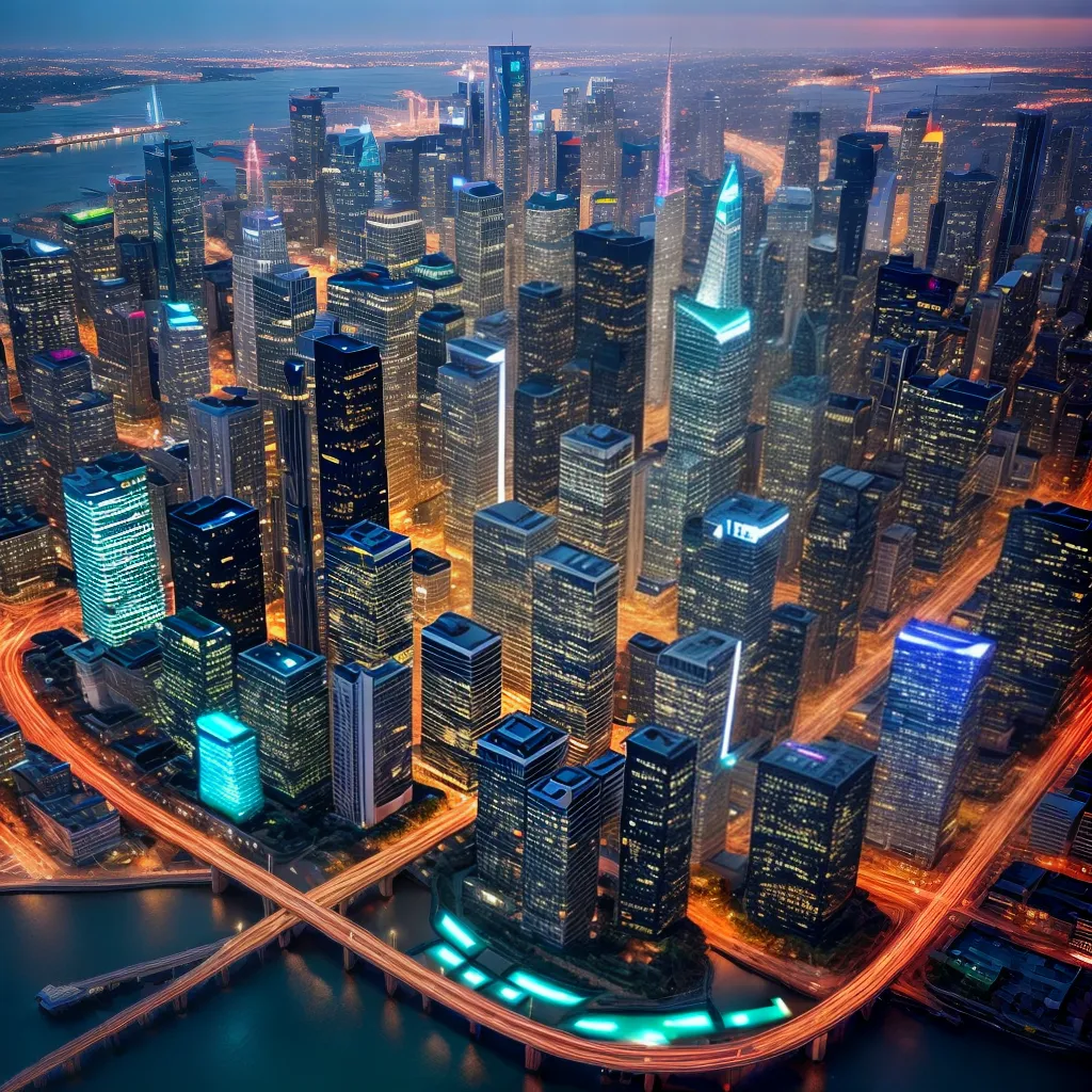 cidade futurista 5g etico seguro