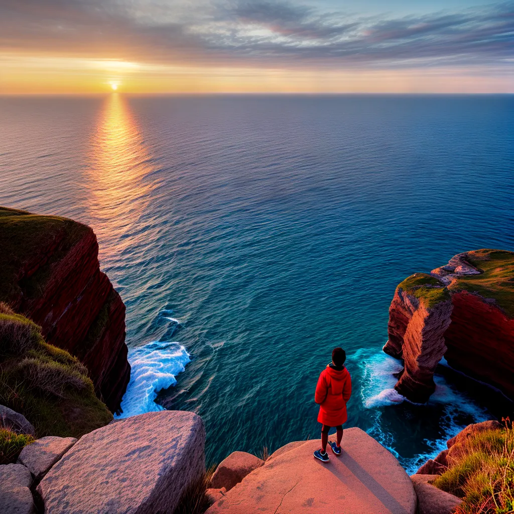 por do sol oceano serenidade busca felicidade