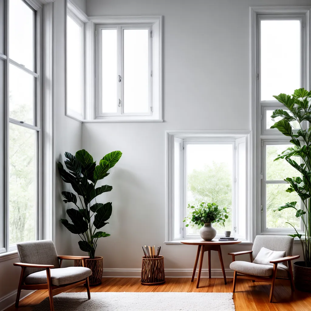 quarto minimalista luz natureza
