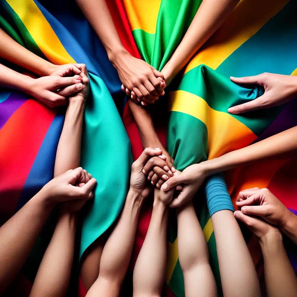 uniao lgbtq diversidade camisetas arco iris