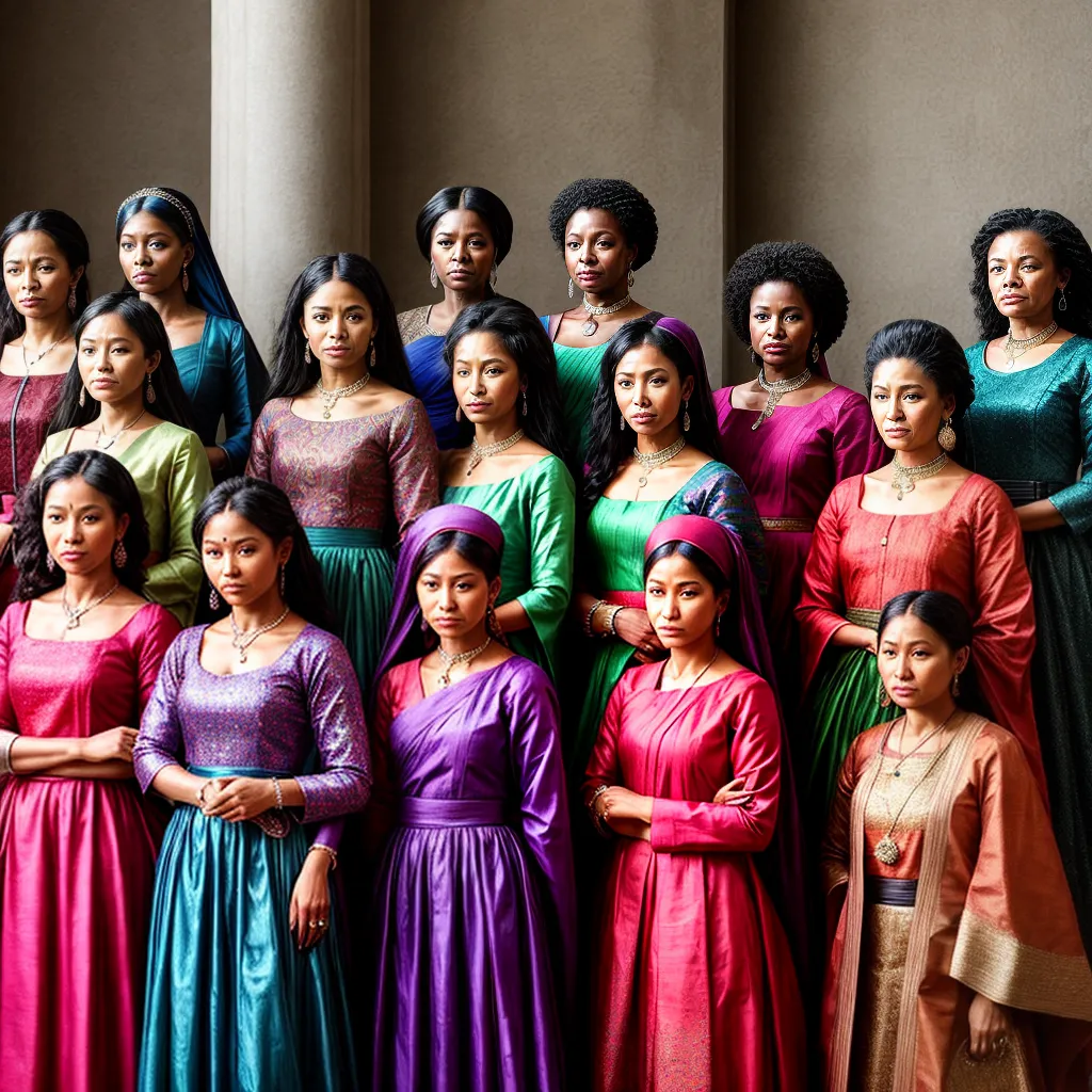 mulheres diversas unidas poderosas