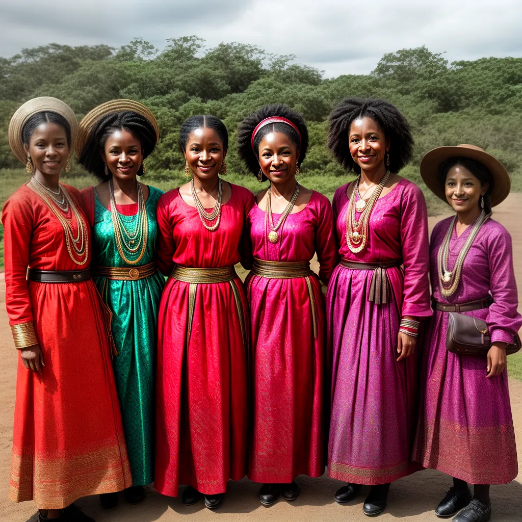 mulheres unidas culturas tradicao