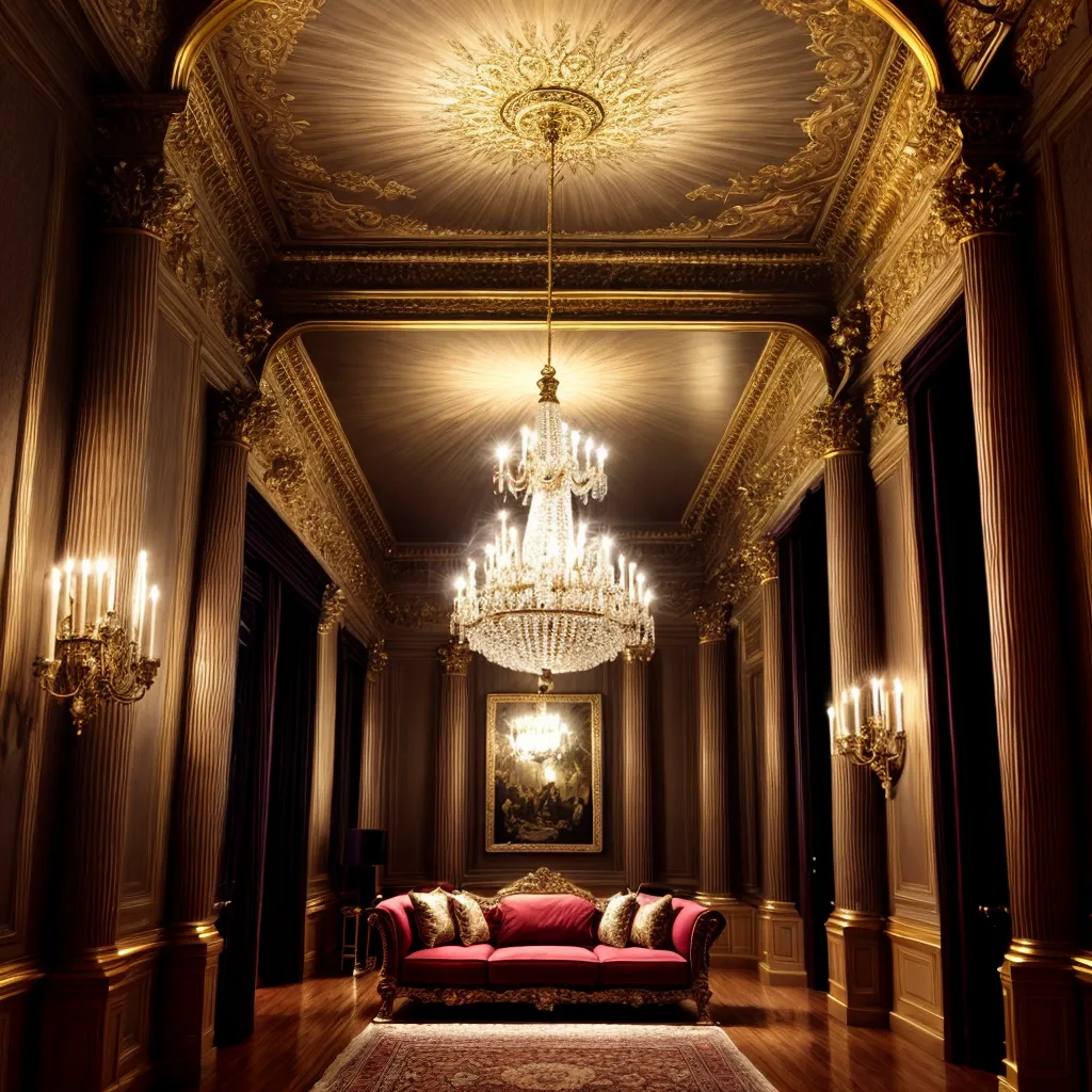 Sala Rococo A Decadência e Extravagância da Arte Rococó