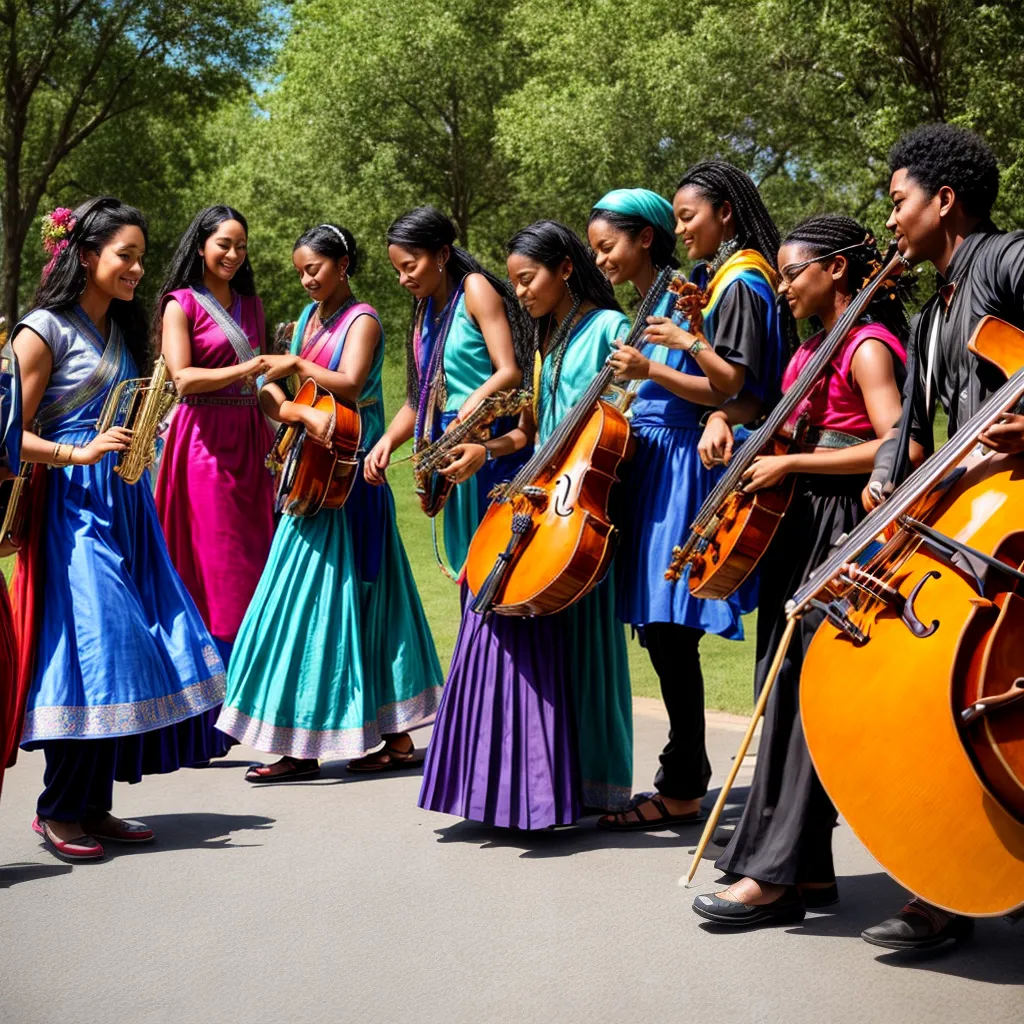 Multiculturalismo na música: Ritmos que unem o mundo.