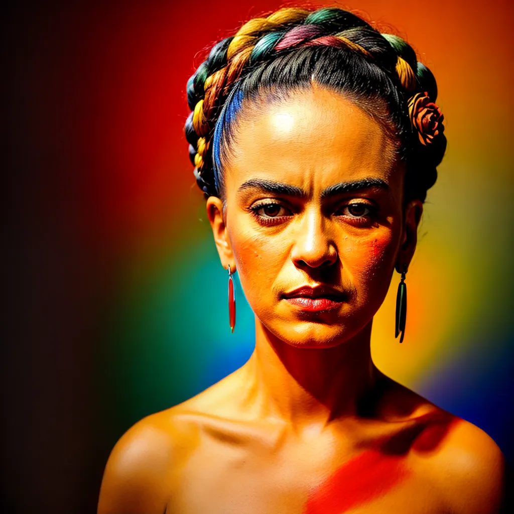 frida kahlo pintura fogo intenso