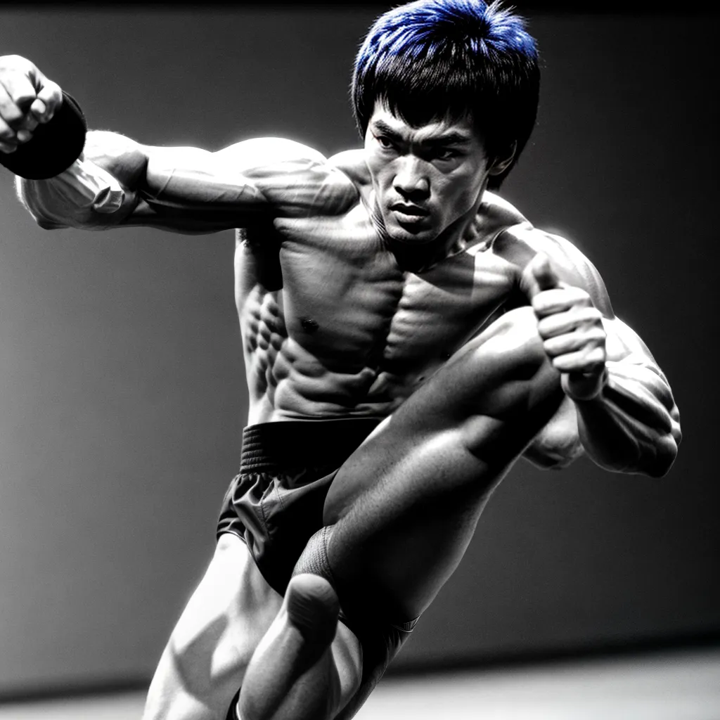 bruce lee chute poderoso