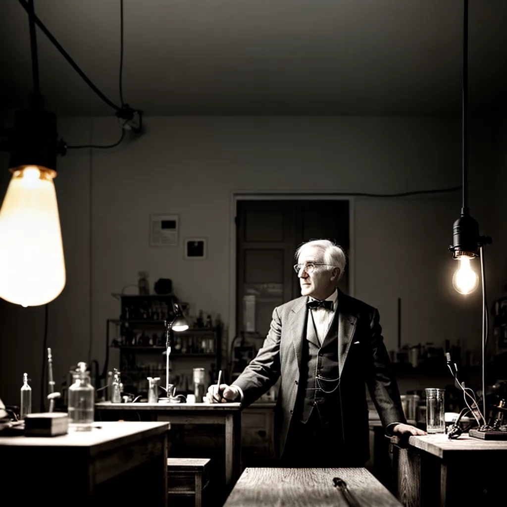 A Vida de Thomas Edison: O Mago de Menlo Park
