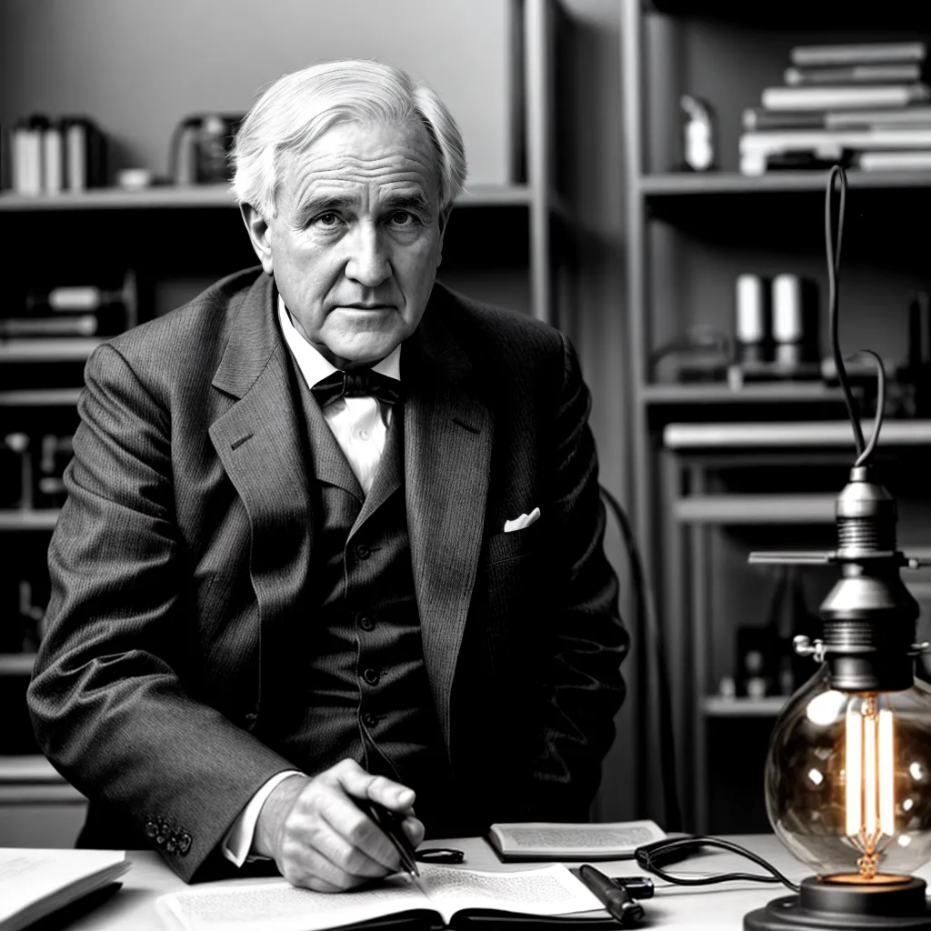 A Vida de Thomas Edison: O Mago de Menlo Park