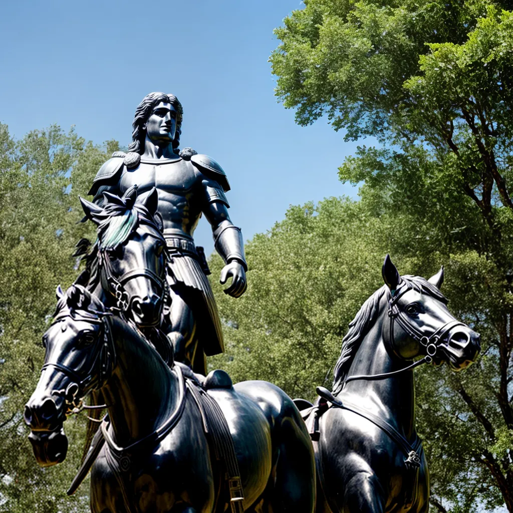 estatua alexandre grande cavalo batalha 1