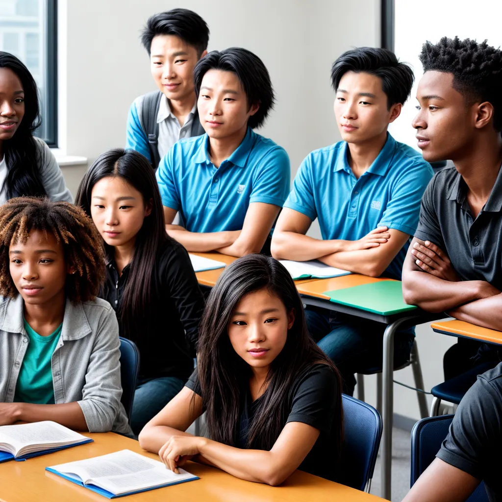 alunos discussao sala de aula diversidade