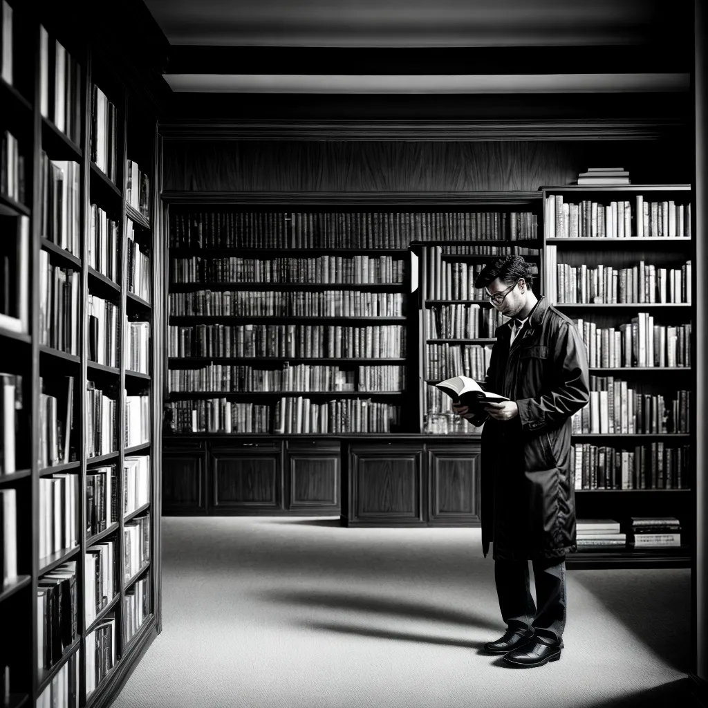 figura solitaria livros tristeza contemplacao