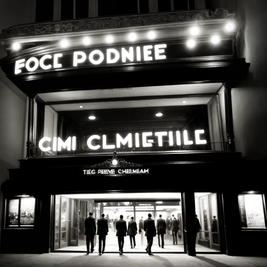 marquee cinema frances entrada filme