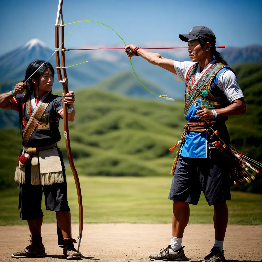 arco flecha culturas diversidade mundial