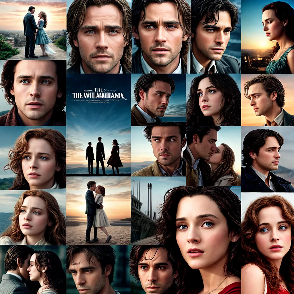 filmes romanticos iconicos posters