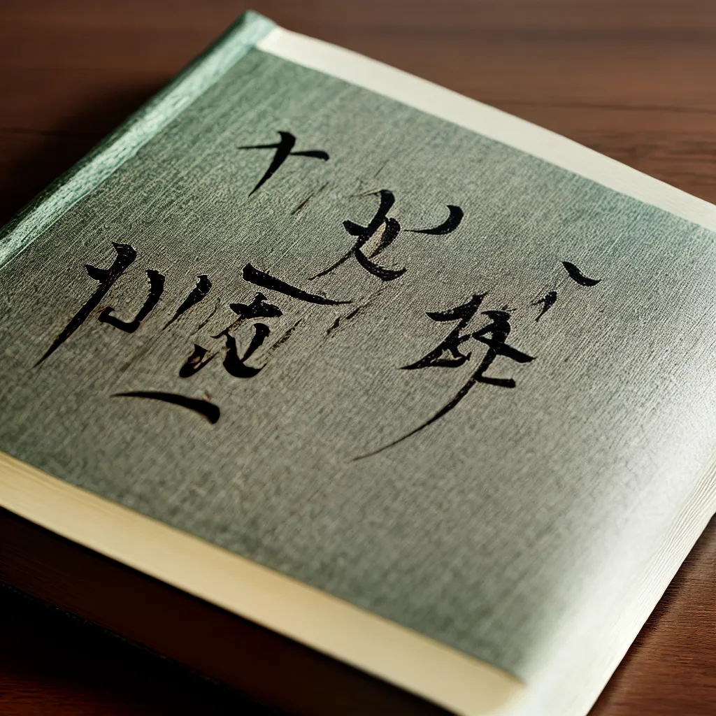 livro antigo capa intrincada literatura oriental livro antigo capa intrincada literatura oriental