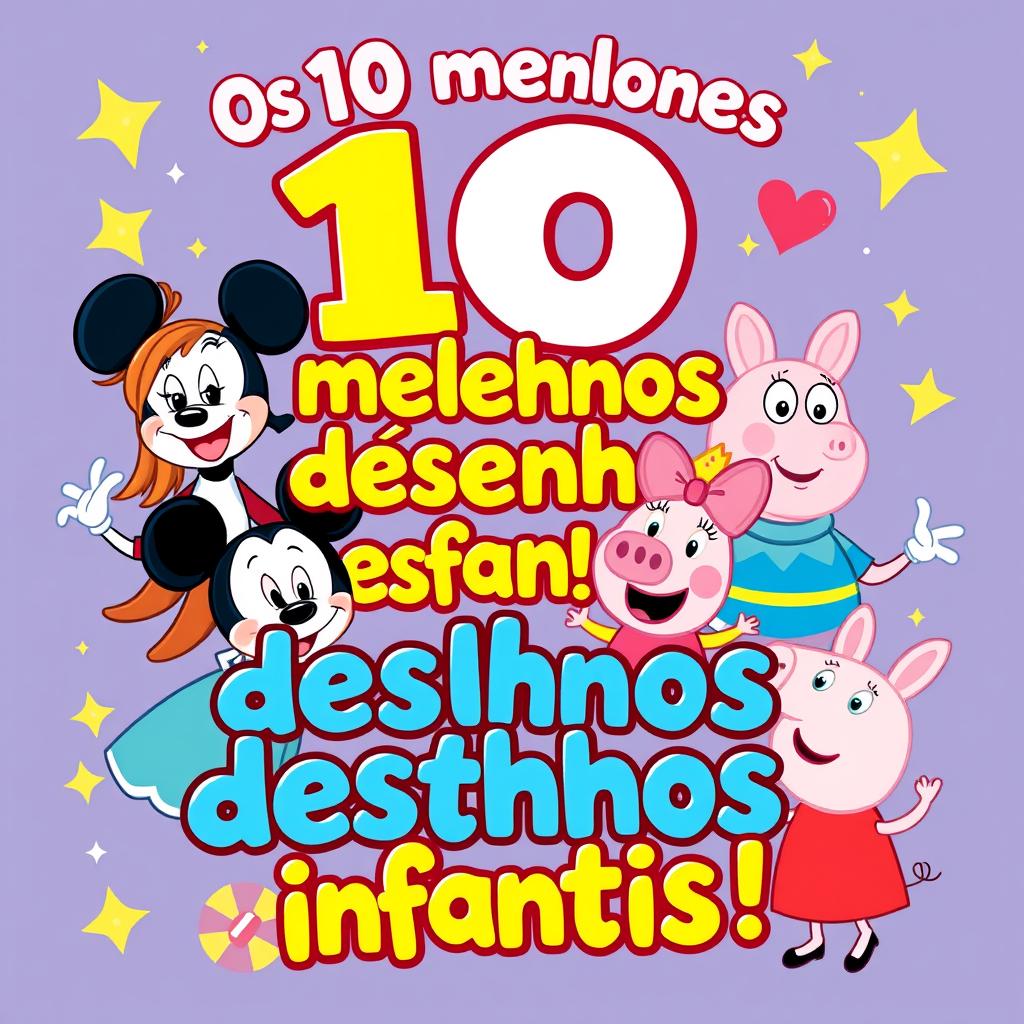 Os 10 melhores desenhos infantis!