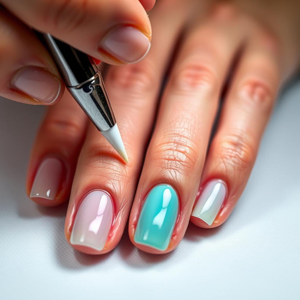 Como fazer esmaltação em gel em unhas naturais
