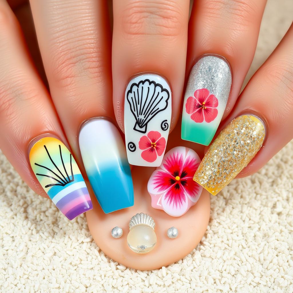 DIY: 5 unhas decoradas de verão muito fáceis de fazer