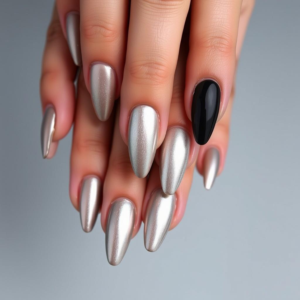 Esmalte cinza: 17 ideias para brilhar com a cor