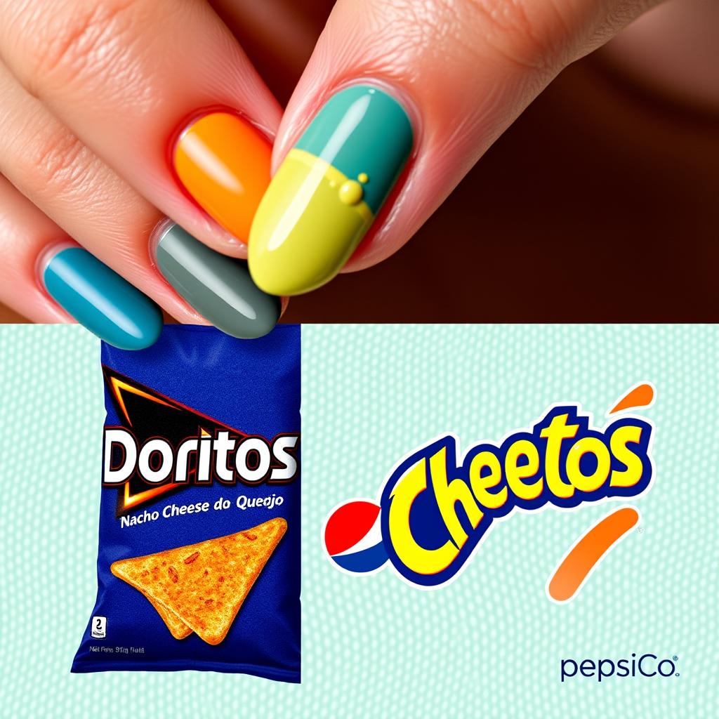 Esmalte de Doritos? Conheça as 8 cores cores da collab entre Risqué e PepsiCo