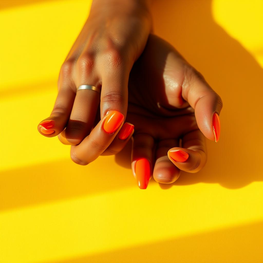 Esmalte laranja: 15 inspirações para as unhas